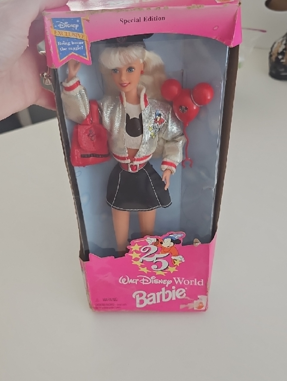 25th Anniversary Walt Disney Barbie** Never Out Of Box!!** - Picture 6 of 6